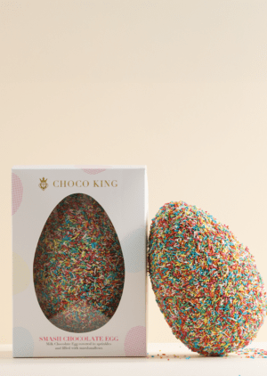 Smash Milk Chocolate Egg with marshmallows