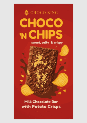 Choco n Chips - Milk Chocolate Bar 150g